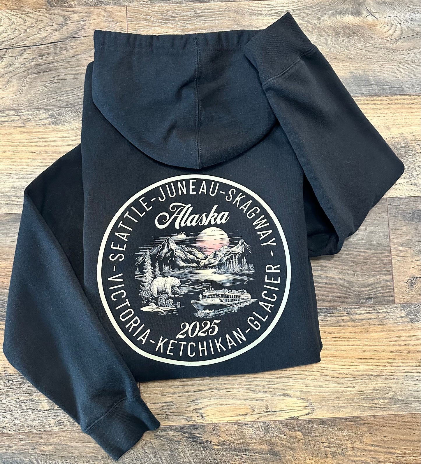 Limited Addition Alaska Cruise Sweatshirt ~ Also available as a crewneck