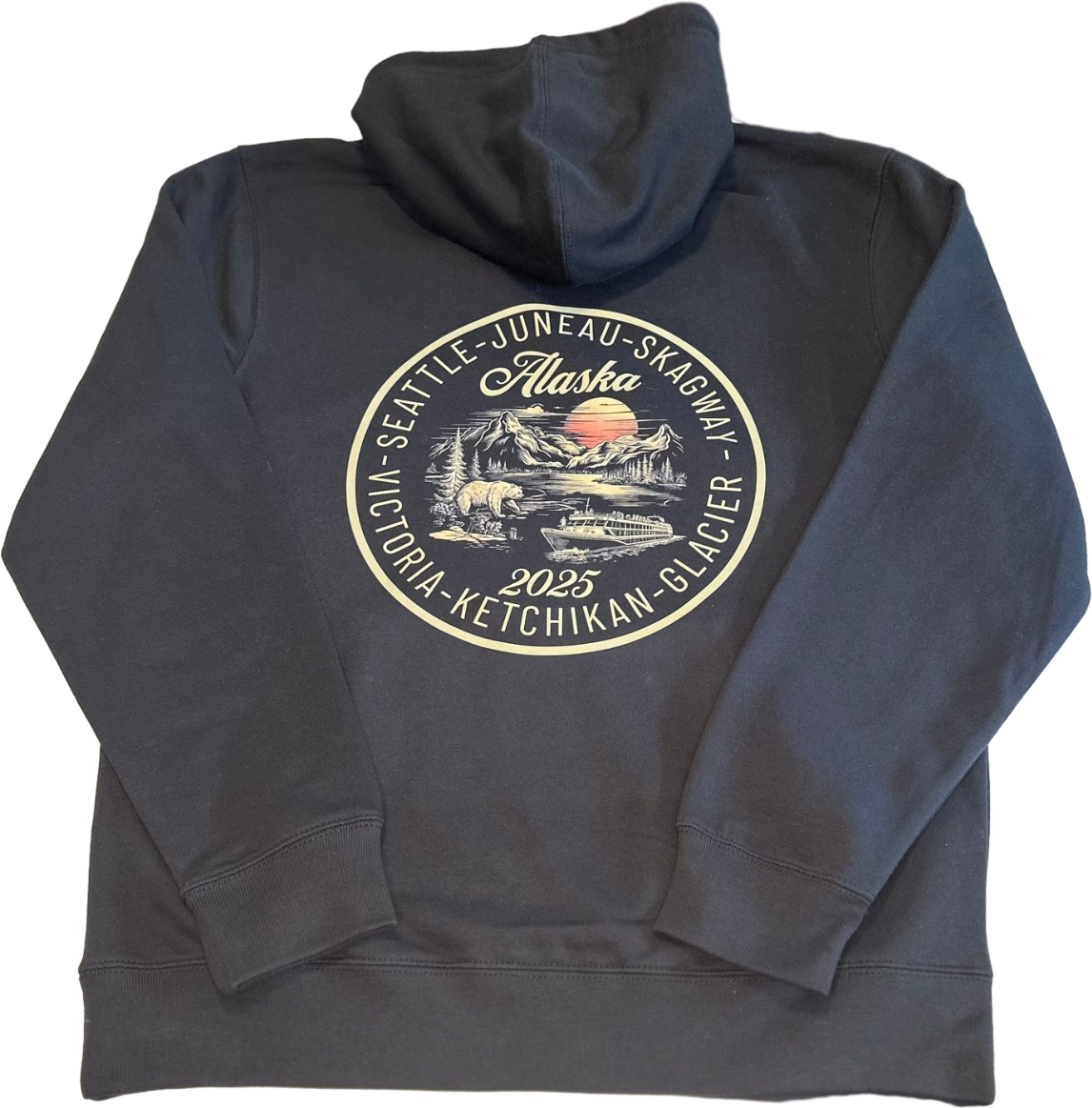 Limited Addition Alaska Cruise Sweatshirt ~ Also available as a crewneck